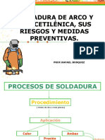 Presentación Soldadura de Arco y Oxiacetilénica Sin La Parte Química