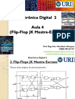 4 Aula 4 Digital II (Flip Flop JK-Mestre-Escravo) X