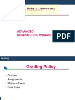 Advanced Computer Networks