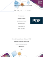 Unidad 2 Paso 3 - Diagnóstico de La Educación Inclusiva - Borrador 1