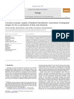 Flowsheet Bonito de Cristalizacion - A Techno-Economic Analysis of Biodiesel Biorefineries Assessment of Integrated