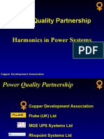 Power Quality Partnership Harmonics in Power Systems: Copper Development Association