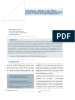 Occlusal Interferences: How Can This Concept Influence The Clinical Practice?