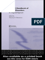 Brewerton. Clinical Handbook of Eating Disorders. An Integrated Approach PDF