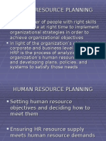 Human Resource Planning