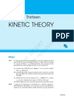 Kinetic Theory: Chapter Thirteen