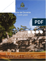 Guia Docente Mat Cuarto Grado Web PDF