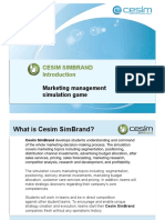 Cesim SimBrand Introduction PDF