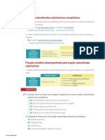 Orações Subordinadas Substantivas Completivas