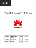 Guia de Instalação NE40E-X8A - V2 PDF