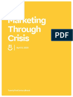 COVID-19 - Marketing Through Crisis PDF