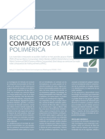 Reciclado de Materiales Compuestos de Matriz Polimérica PDF