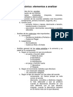 Análisis Armónico ELEMENTOS A ANALIZAR PDF