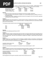 Long-Term Construction Contracts (Special Revenue Recognition) JLM Illustrative Problems Problem 1