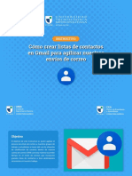 Listas de Correos en Gmail