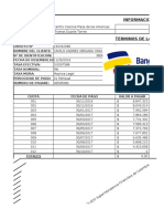 TABLA DE AMORTIZACION PRESTAMO BANCARIO Y INVERSION CDT Grupo 6