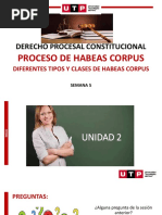 Tipos y Clases de Habeas Corpus