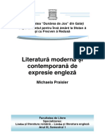 Literatura Moderna Si Contemporana de Expresie Engleza - Michaela Praisler PDF