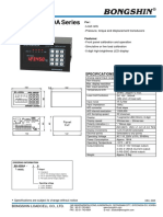 Model Series BS-4200A: Specifications