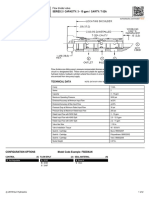 Model Flow Divider Valve: Series 2 / Capacity: 3 - 15 GPM / Cavity: T-32A