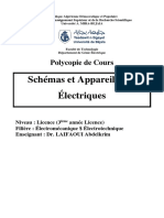 Cours Schémas Et Appareillages Électriques - L3 ELM ELT - A. LAIFAOUI - 2017 PDF