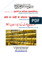 Zakat On Gold and Silver Jewelry - Dr. Mohammad Najeeb Qasmi (English, Hindi, Urdu)