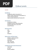 Python Levels