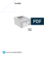 Laserjet Pro M203: User Guide