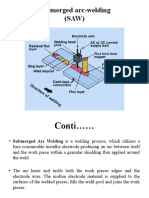 Submerged Arc-Welding (SAW)