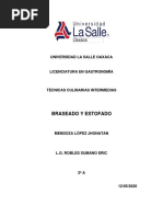 Universidad La Salle Oaxaca Braseado y Estofado PDF