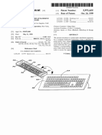 PIANO-STYLE KEYBOARD ATTACHMENT 4,297,044 10:1981 Hornberg Et Al. ...................... 400:473 FOR COMPUTER KEYBOARD