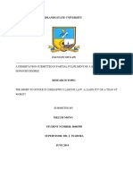 Midlands State University: A Dissertation Submitted in Partial Fulfilment of A Bachelor of Laws Honours Degree