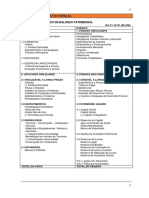 Extrutura Balanço Patrimonial