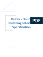 RuPay-Online Switching Interface Specification - V1.9 PDF