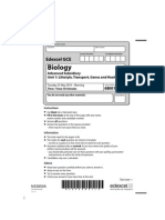 Biology Jun 2010 Actual Exam Paper Unit 1