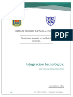 Integración Tecnológica Apunte