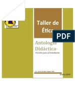 TALLER DE ÉTICA ANTOLOGÍA Versión Alumno