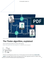 The Tinder Algorithm, Explained - Vox PDF