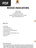 Redox Indicators PDF