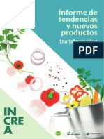 Informe de Tendencias y Nuevos Productos Transformados