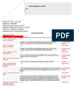 Fault: Diagnostic Scan