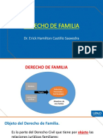 Derecho de Familia: Dr. Erick Hamilton Castillo Saavedra