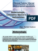 CLASE MAGISTRAL Biotecnologia