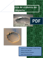 Modelizacion de Crateres de Impacto PDF