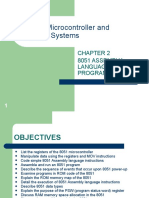 The 8051 Microcontroller and Embedded Systems: 8051 Assembly Language Programming