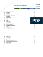 Seo Marketing Plan Template: What To Do Quantity Subtotal Start Date Cost Per Unit