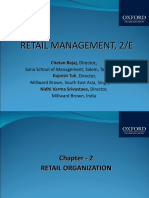 Chapter 2 Retail Organization