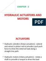 Unit 2 - Hydraulic Actuators and Motors