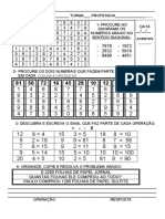 Desafio Matemático