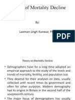 Theory On Mortality Decline